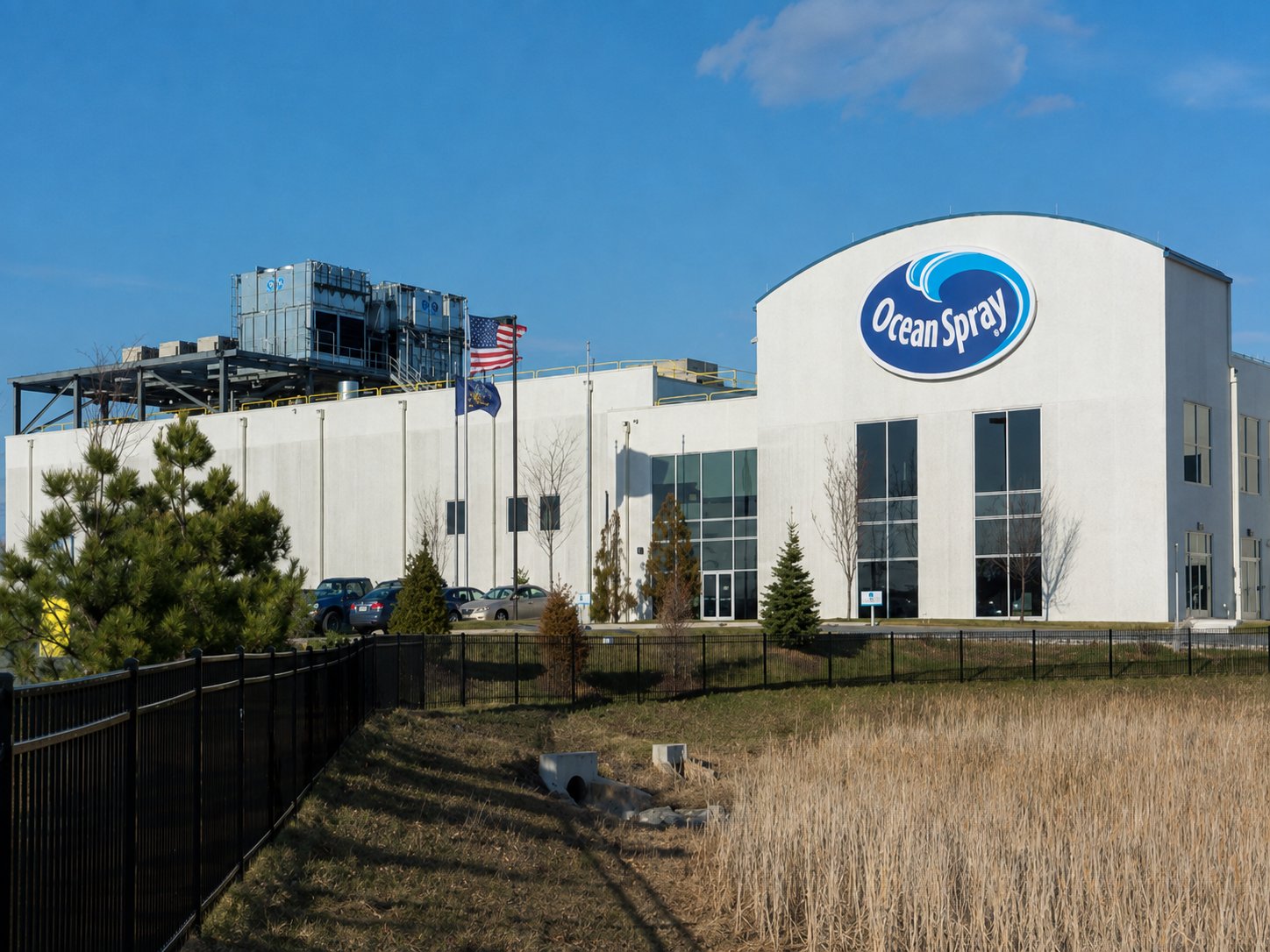 Ocean Spray processing facility